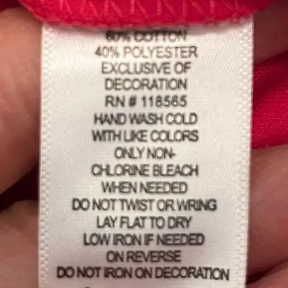 Quacker Factory Women’s 1X Pink Built-in Tank & Open Front Cardigan Set NWOT - Picture 4 of 8